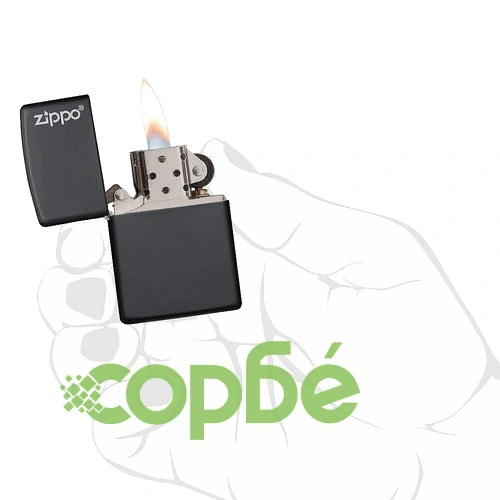Запалка Zippo 218ZL Black Matte ➤ топ цена ➤ sorbe.bg