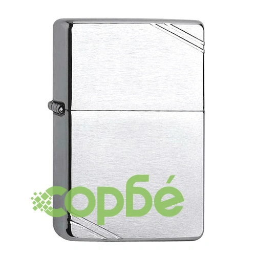 Запалка Zippo 230 - Brushed Chrome Vintage with Slashes ➤ топ цена ➤ sorbe.bg