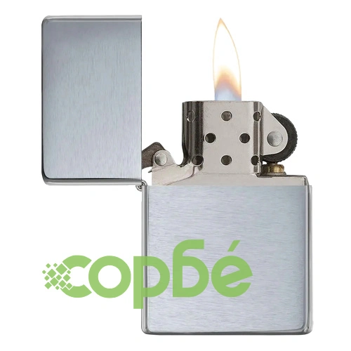 Запалка Zippo 230.25 - Brushed Chrome Vintage ➤ топ цена ➤ sorbe.bg