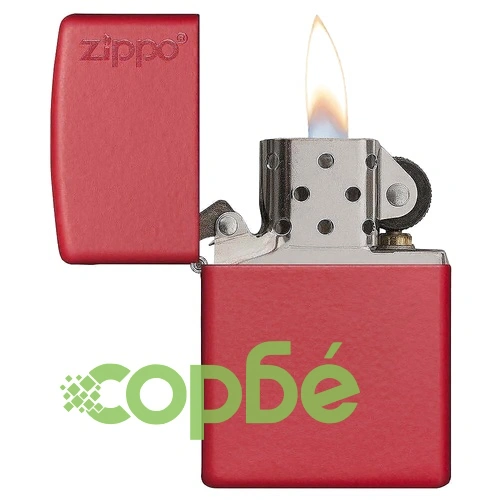 Запалка Zippo 233ZL Red Matte ➤ топ цена ➤ sorbe.bg