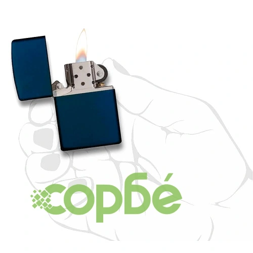 Запалка Zippo 239  Navy Matte ➤ топ цена ➤ sorbe.bg