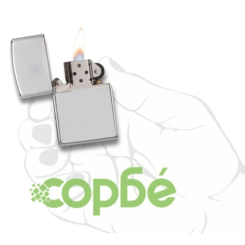 Запалка Zippo 250 High Polish Chrome ➤ топ цена ➤ sorbe.bg