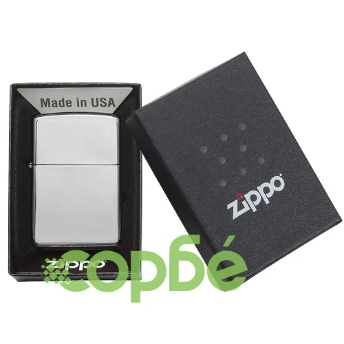 Запалка Zippo 250 High Polish Chrome ➤ топ цена ➤ sorbe.bg