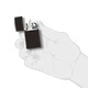 Запалка Zippo Slim® High Polish Black