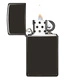 Запалка Zippo Slim® High Polish Black