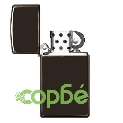 Запалка Zippo Slim® High Polish Black ➤ топ цена ➤ sorbe.bg