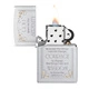 Запалка Zippo Serenity Prayer, Satin Chrome