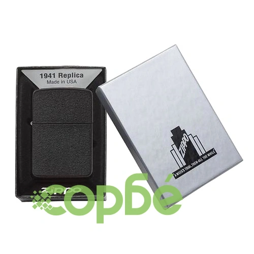 Запалка Zippo 28582 - Black Crackle® 1941 Replica ➤ топ цена ➤ sorbe.bg