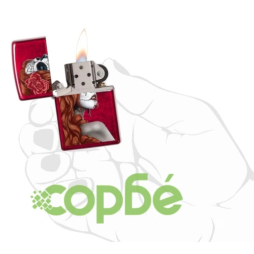 Запалка Zippo Day of Dead Girl 28830 ➤ топ цена ➤ sorbe.bg