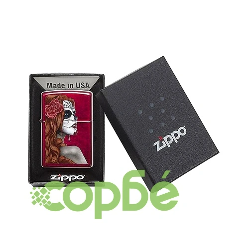 Запалка Zippo Day of Dead Girl 28830 ➤ топ цена ➤ sorbe.bg
