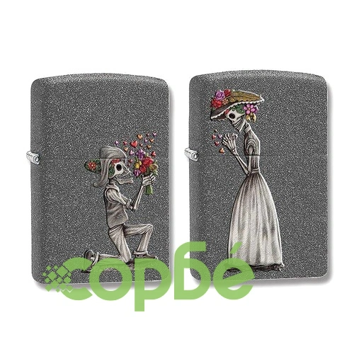 Комплект запалки Zippo 28987 Day of The Dead Skeletons ➤ топ цена ➤ sorbe.bg