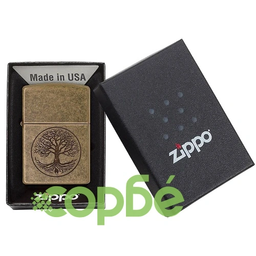 Запалка Zippo Tree of Life ➤ топ цена ➤ sorbe.bg