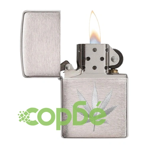 Запалка Zippo 29587 Leaf design engraved ➤ топ цена ➤ sorbe.bg