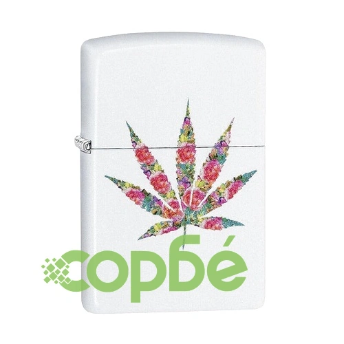 Запалка Zippo Floral Weed Design ➤ топ цена ➤ sorbe.bg