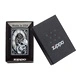 Запалка Zippo 29854 Skull Clock Design