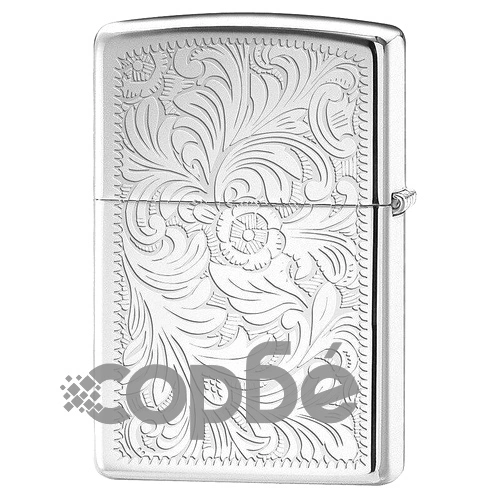 Запалка Zippo 352  Venetian Polished Chrome ➤ топ цена ➤ sorbe.bg