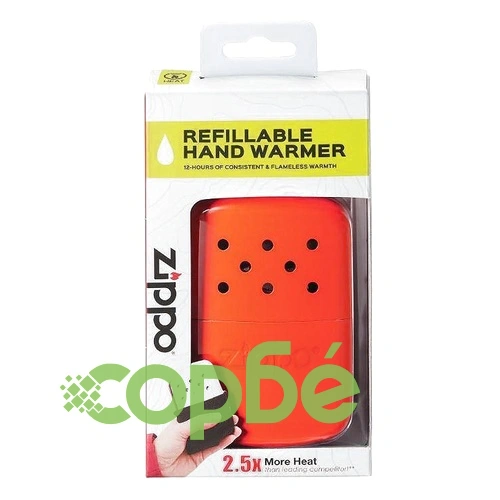Джобна печка за ръце Zippo, 12-часова, оранжева ➤ топ цена ➤ sorbe.bg