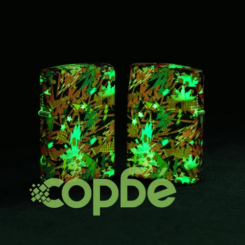 Запалка Zippo - Glow in the Dark Retro Design ➤ топ цена ➤ sorbe.bg