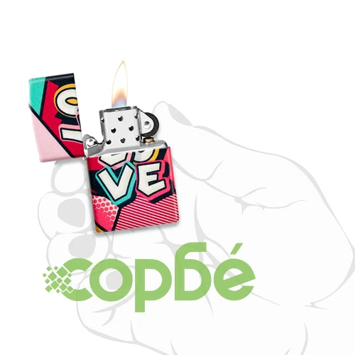 Запалка Zippo - Love Design 46013 ➤ топ цена ➤ sorbe.bg