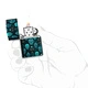 Запалка Zippo - Glow in the Dark Sugar Skulls Design