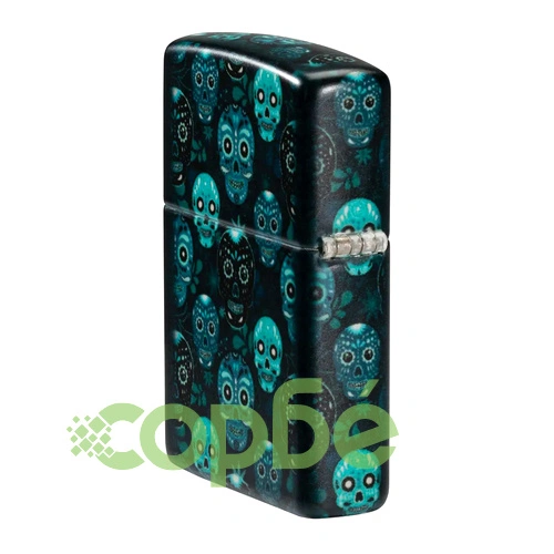 Запалка Zippo - Glow in the Dark Sugar Skulls Design ➤ топ цена ➤ sorbe.bg