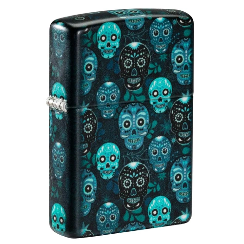 Запалка Zippo - Glow in the Dark Sugar Skulls Design ➤ топ цена ➤ sorbe.bg