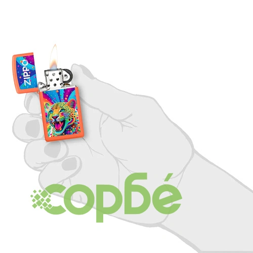 Запалка Zippo - Leopard Design 46018 ➤ топ цена ➤ sorbe.bg