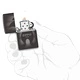 Запалка Zippo - Radiant Flame Design