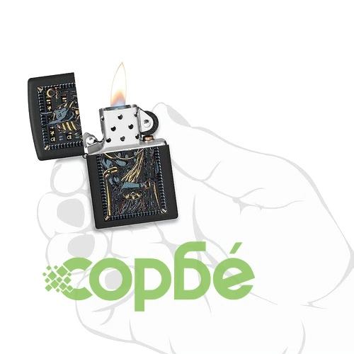 Запалка Zippo - Anubis Design ➤ топ цена ➤ sorbe.bg