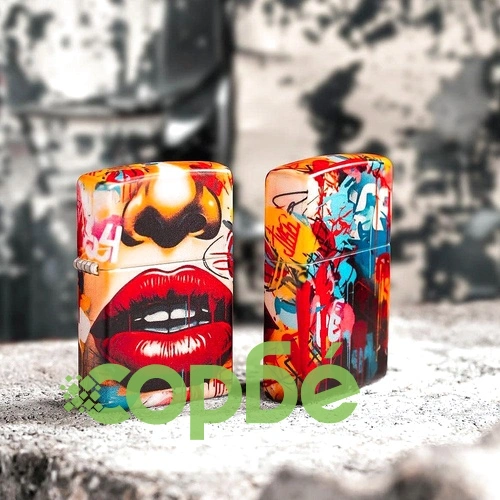 Запалка Zippo - Street Art Design ➤ топ цена ➤ sorbe.bg