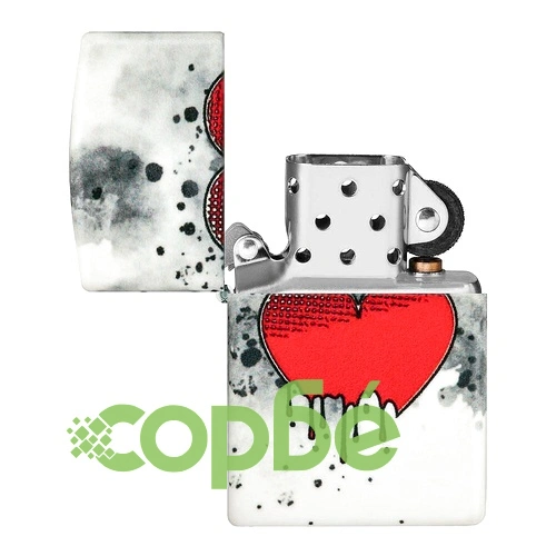 Запалка Zippo - Glowing Love Drip Design ➤ топ цена ➤ sorbe.bg