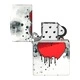 Запалка Zippo - Glowing Love Drip Design