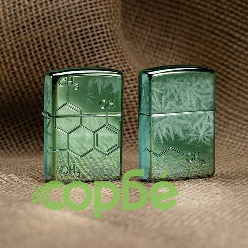 Запалка Zippo - Cannabis THC Desing ➤ топ цена ➤ sorbe.bg