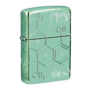 Запалка Zippo - Cannabis THC Desing