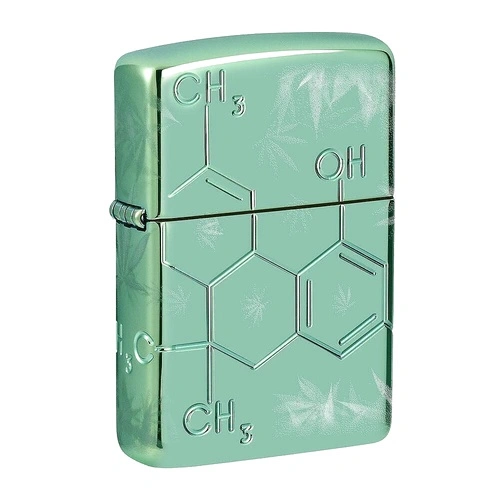 Запалка Zippo - Cannabis THC Desing ➤ топ цена ➤ sorbe.bg