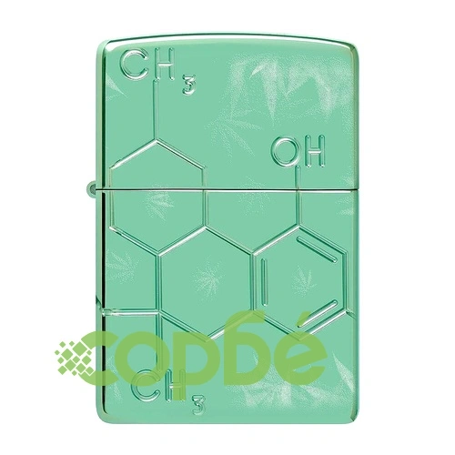 Запалка Zippo - Cannabis THC Desing ➤ топ цена ➤ sorbe.bg