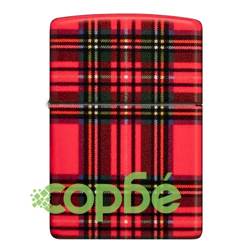 Запалка Zippo - Red Plaid Design ➤ топ цена ➤ sorbe.bg