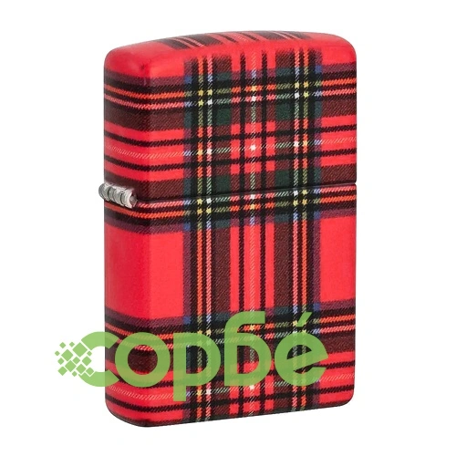 Запалка Zippo - Red Plaid Design ➤ топ цена ➤ sorbe.bg