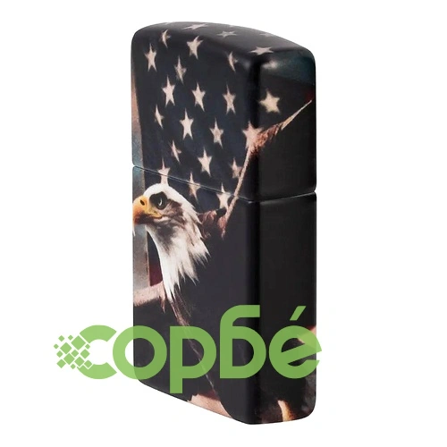 Запалка Zippo - Eagle USA Flag Design ➤ топ цена ➤ sorbe.bg