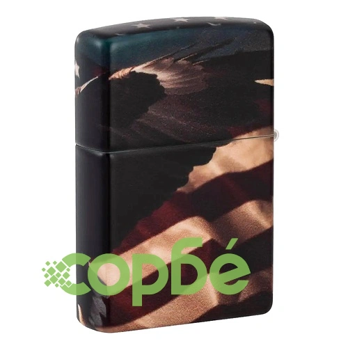 Запалка Zippo - Eagle USA Flag Design ➤ топ цена ➤ sorbe.bg
