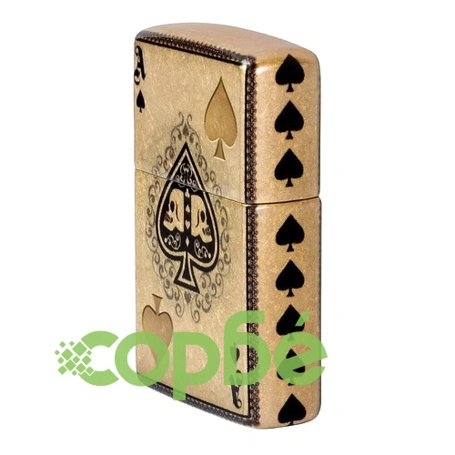 Запалка Zippo - Ace of Skulls Design ➤ топ цена ➤ sorbe.bg