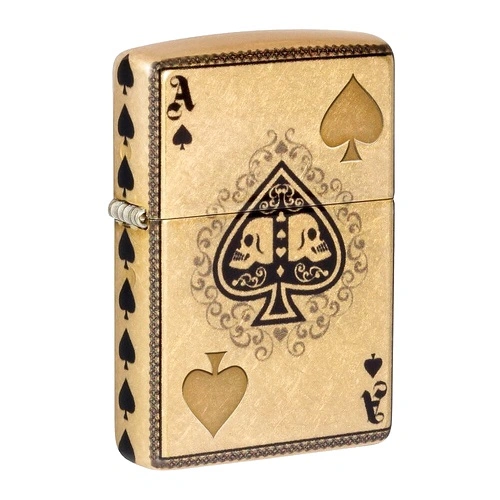 Запалка Zippo - Ace of Skulls Design ➤ топ цена ➤ sorbe.bg