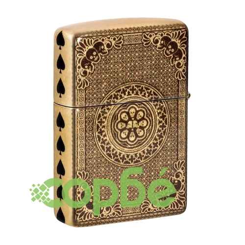 Запалка Zippo - Ace of Skulls Design ➤ топ цена ➤ sorbe.bg