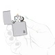 Запалка Zippo - Armor® Chrome Flame Design
