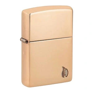 Запалка Zippo - Armor® High Polish Brass Flame Design