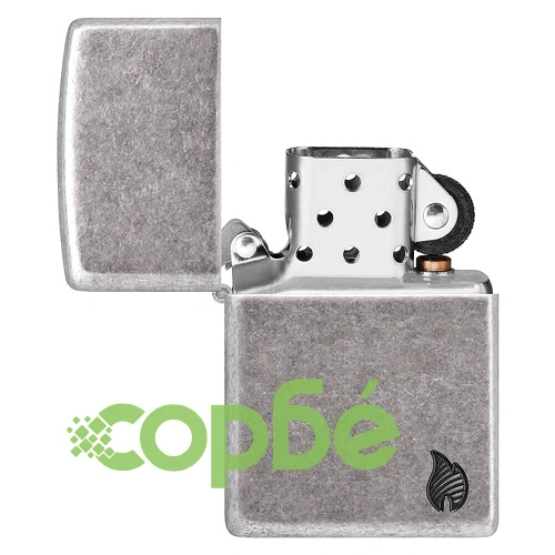 Запалка Zippo - Armor® Antique Silver Flame Design ➤ топ цена ➤ sorbe.bg