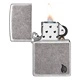 Запалка Zippo - Armor® Antique Silver Flame Design