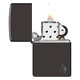 Запалка Zippo - Armor® High Polish Black Flame Design