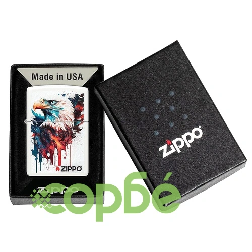 Запалка Zippo - Painted Eagle Design ➤ топ цена ➤ sorbe.bg
