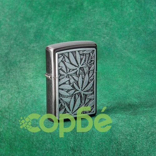 Запалка Zippo - Cannabis Emblem Design ➤ топ цена ➤ sorbe.bg